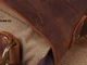 Винтажный портфель ретро, дорожная сумка, мужской, кожа брезент